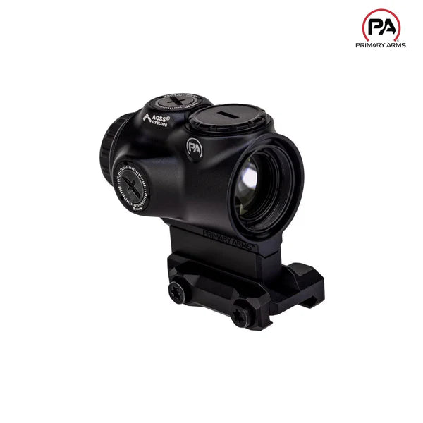 PRIMARY ARMS GLX 1X MICRO PRISM SCOPE WITH RED ILLUMINATED ACSS CYCLOPS GEN 3 RETICLE