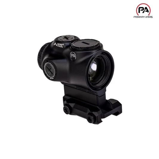 PRIMARY ARMS GLX 1X MICRO PRISM SCOPE WITH GREEN ILLUMINATED ACSS CYCLOPS GEN 3 RETICLE