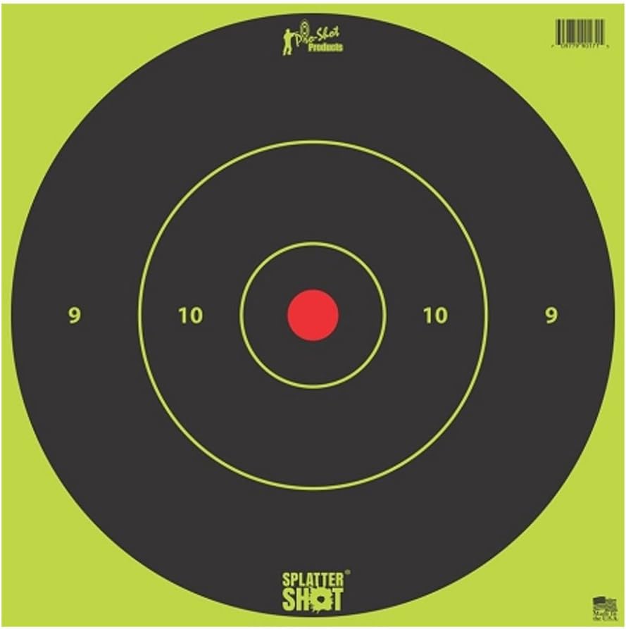 PRO SHOT 12' GREEN BULLSEYE TARGET X 12