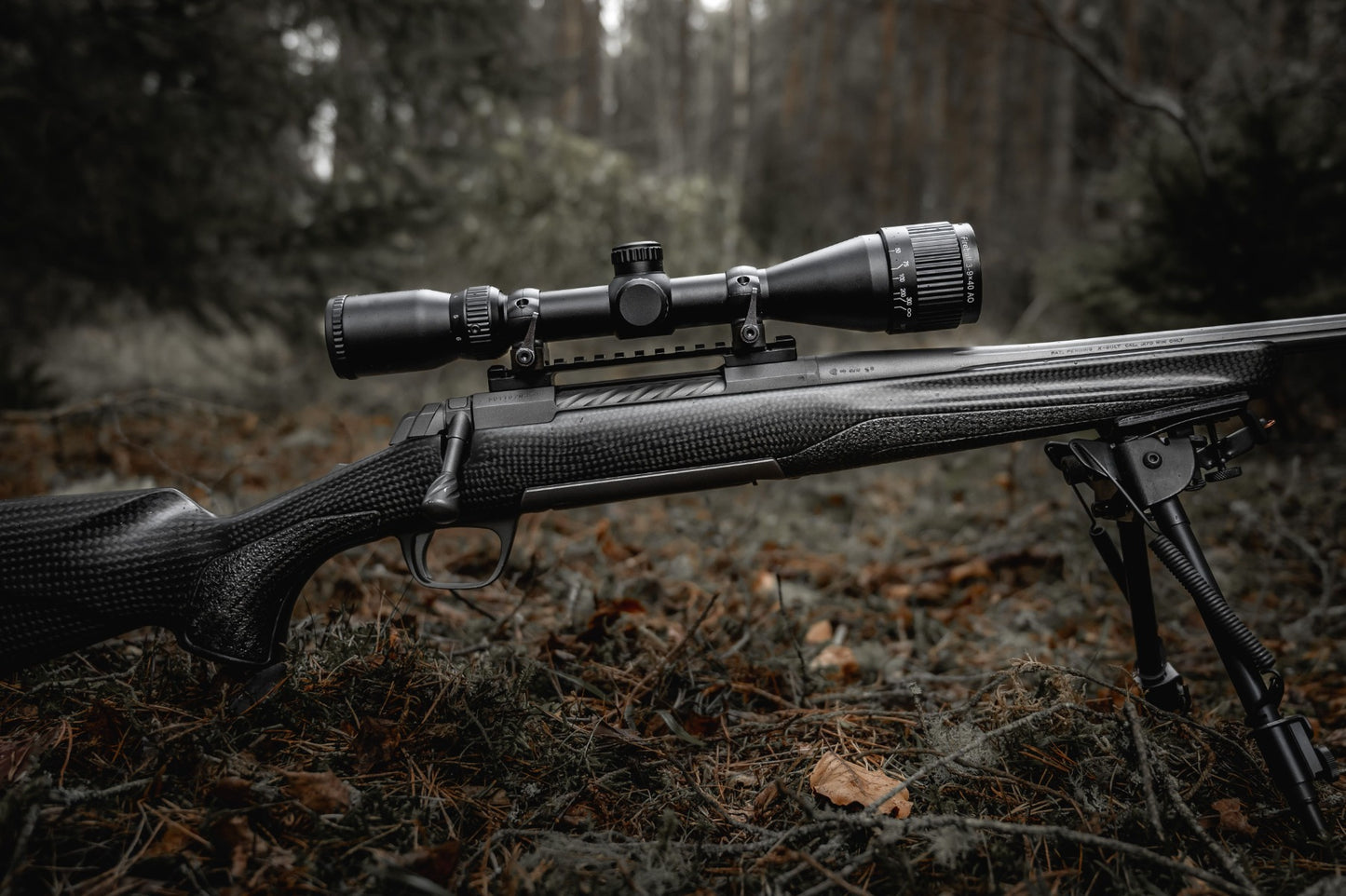 WULF Fireball 4-12x50 SFP Non-Illuminated Half Mil-Dot Rifle Scope.