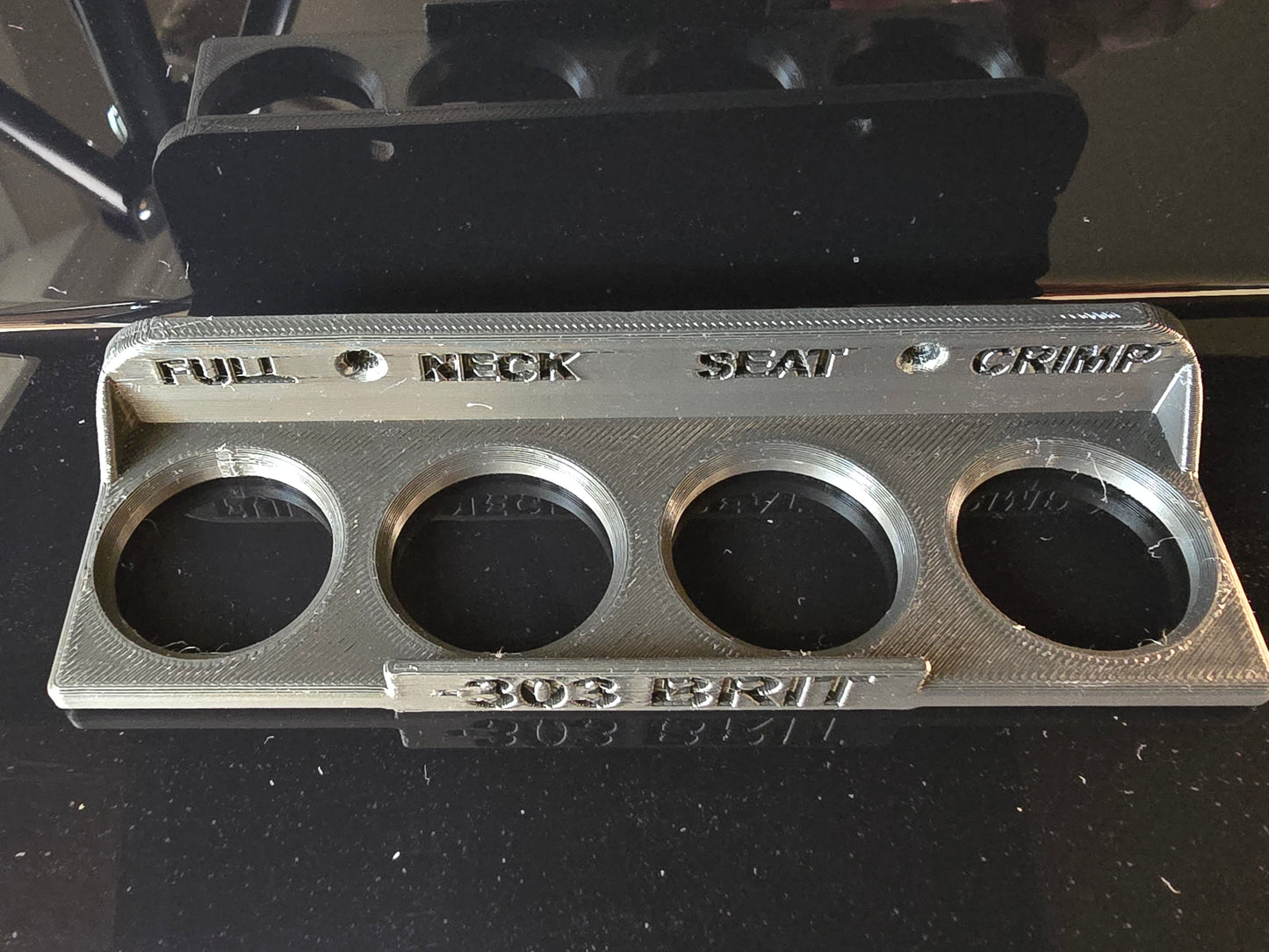 3D PRINTED CALIBRE DIE RACK