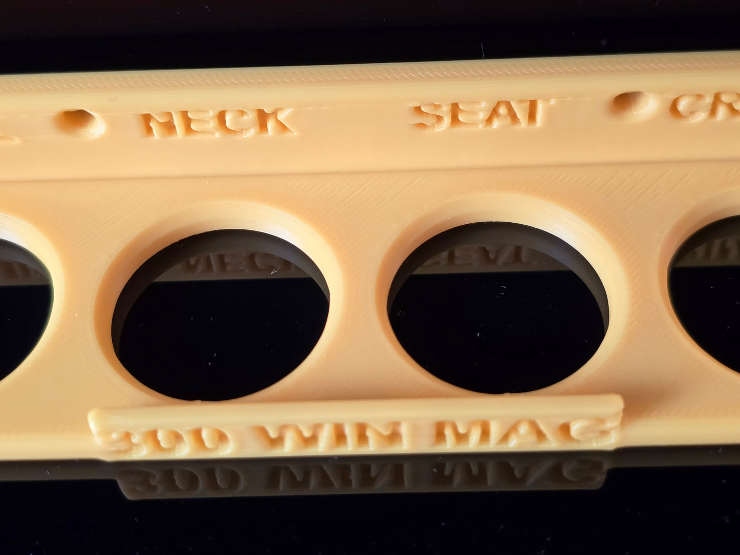 3D PRINTED CALIBRE DIE RACK