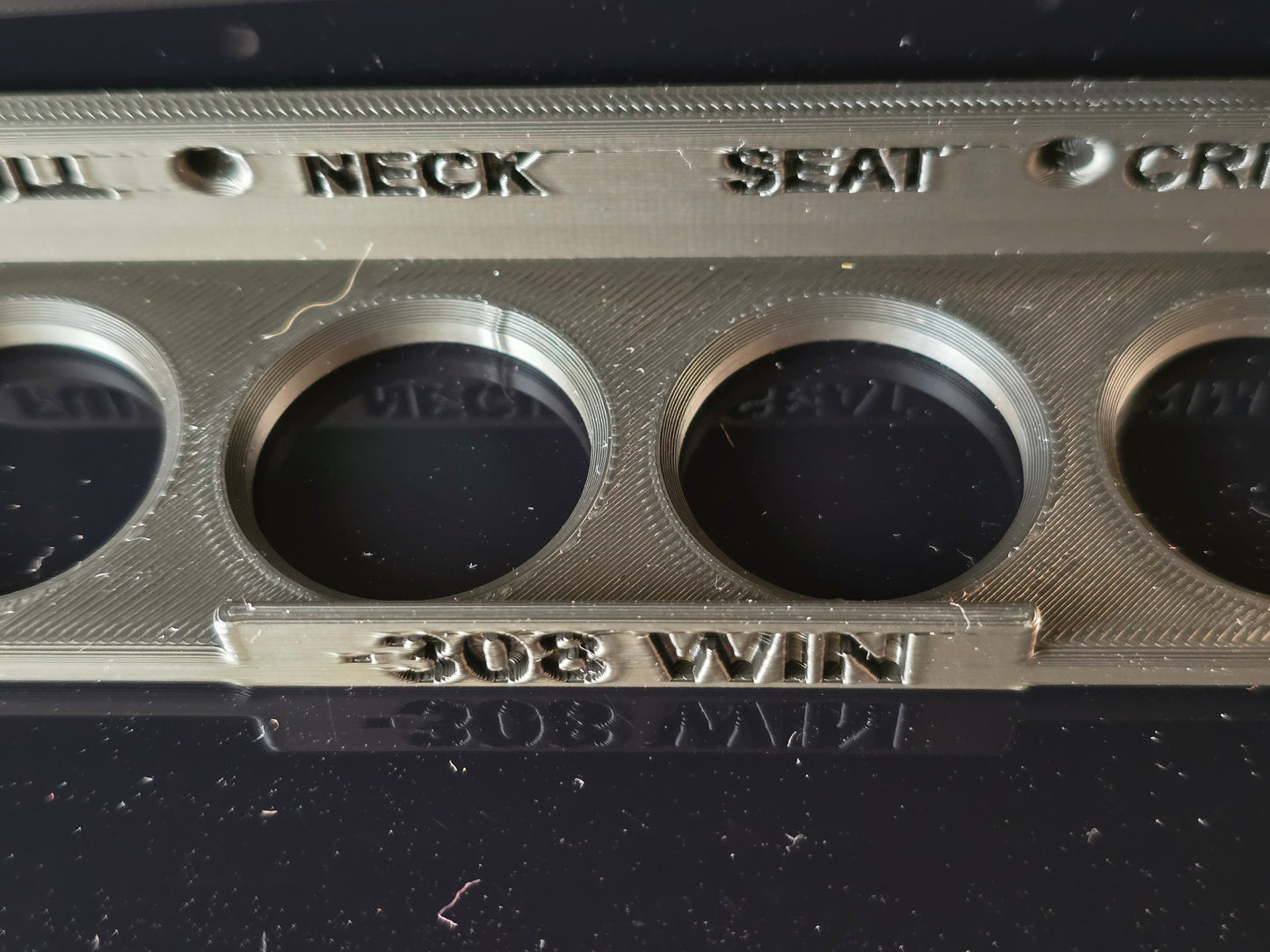 3D PRINTED CALIBRE DIE RACK