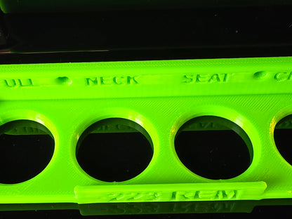 3D PRINTED CALIBRE DIE RACK
