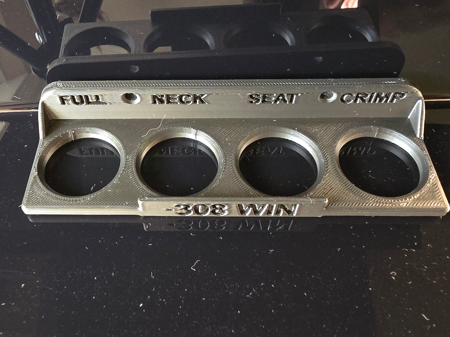 3D PRINTED CALIBRE DIE RACK