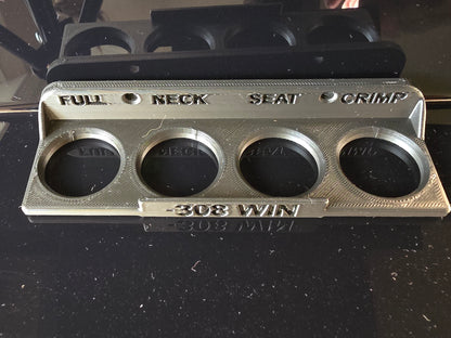 3D PRINTED CALIBRE DIE RACK