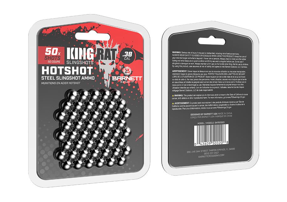 BARNETT STEEL SLINGSHOT AMMO