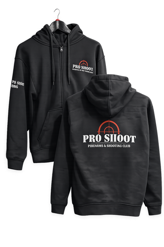 PRO SHOOT PRINTED ZIP HOODED SWEATSHIRT
