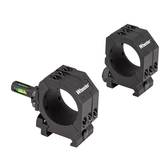 WHEELER PIC RAIL SCOPE RINGS 1 INCH HIGH