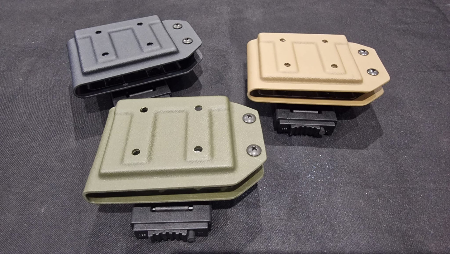 KYDEX AICS 308 MAG CARRIER (DCL  - BELT MOUNT)