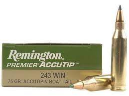 REMINGTON 243 75G ACCUTIP-V