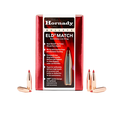 HORNADY 6.5MM 123G ELD MATCH