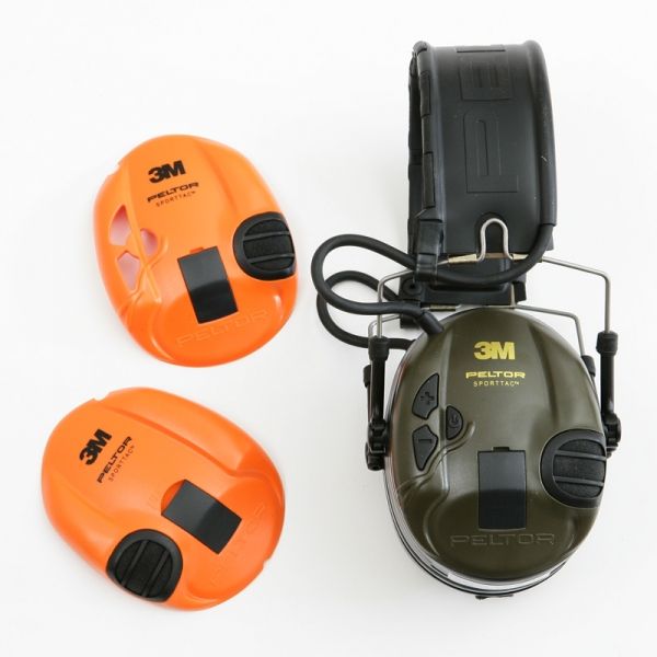 PELTOR SPORT TAC GREEN/ORANGE