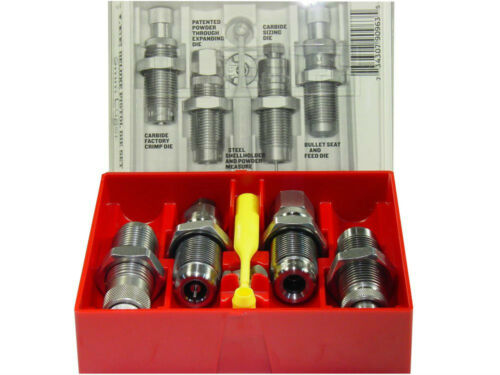 LEE DELUXE PISTOL 4 DIE CARBIDE SET 38SPL / 357 MAG