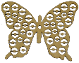 BUTTERFLY SHOOT OUT AIRGUN TARGET (38 ZONES)